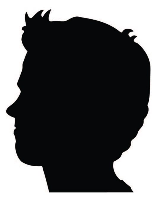 darth vader profile silhouette