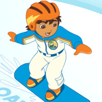 Go Diego Go - Snowboard Rescue | Play Free Flash Online Games