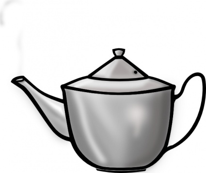 Download Printerkiller Metal Tea Pot clip art Vector Free ...