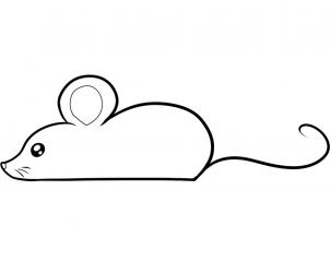 How to Draw a Mouse for Kids, Step by Step, Animals For Kids, For ...