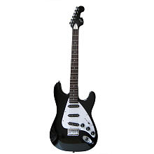 First Act Double Cutaway Electric Guitar - Black and White - First ...