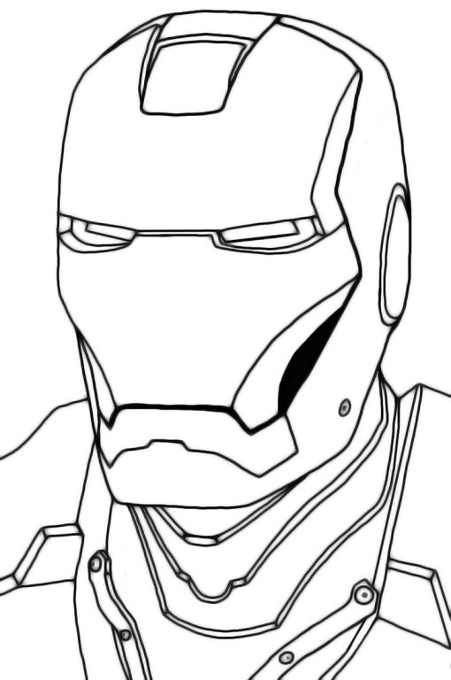 Man head coloring page - Imagui