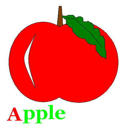 How to draw an Apple in few simple steps