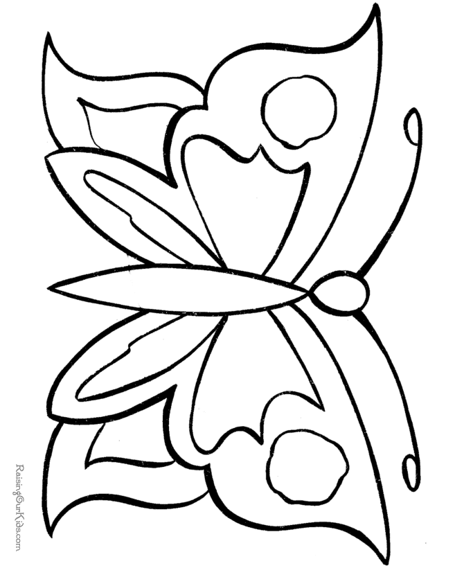 Printable Butterfly Coloring Pages | Printable Coloring Pages