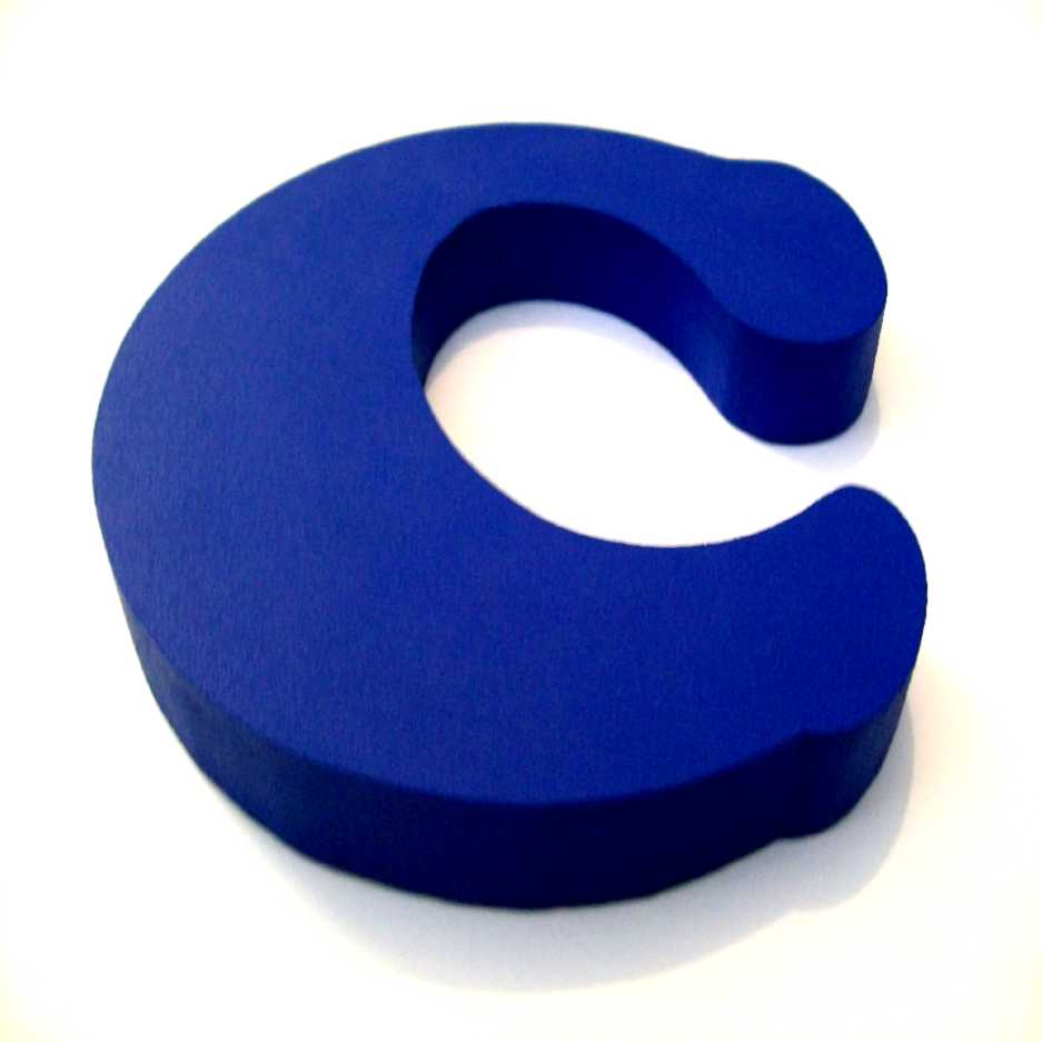 letter-c-blue | A Sign Makers Blog