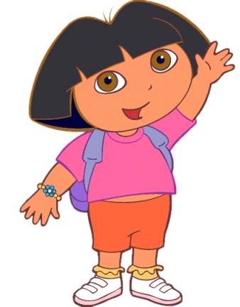 Dora the Explorer > Nickjr > Cartoon Character Clipart Picture Image