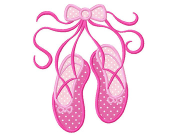 Ballerina Shoes Clip Art