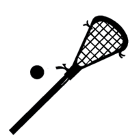 Lacrosse Stick Window Decal and Car Sticker Design 02