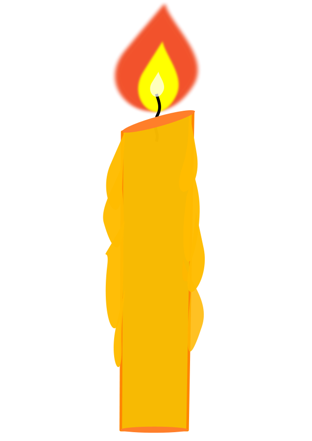 Candle Flame Vector - Free Clipart Images