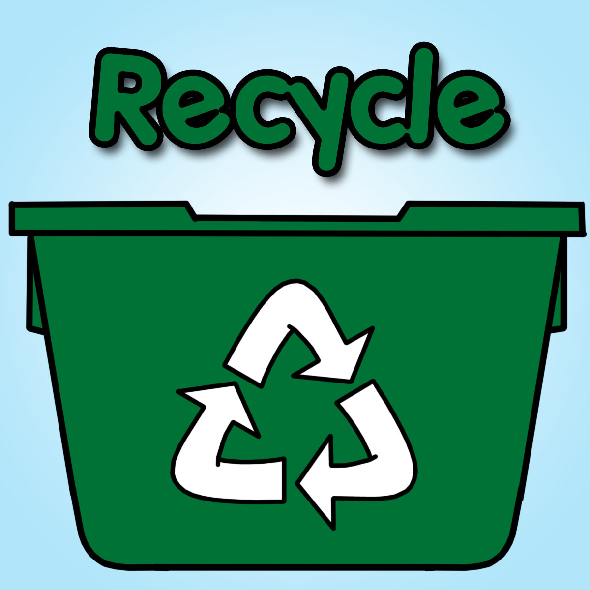 Recycle Bin Sign Printable ClipArt Best