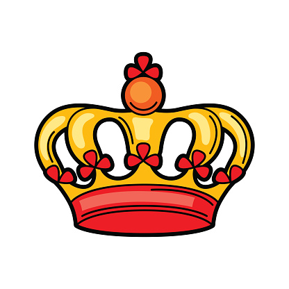 Crown Outline Cartoons Clip Art, Vector Images & Illustrations ...