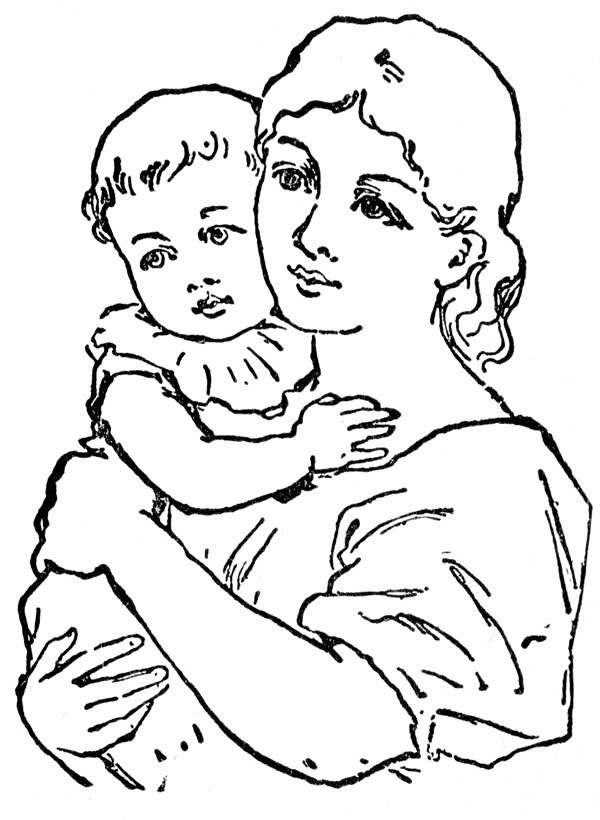 Mother, Baby & Love Drawings | The Art Mad Wallpapers