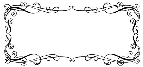 Scroll Border Clip Art