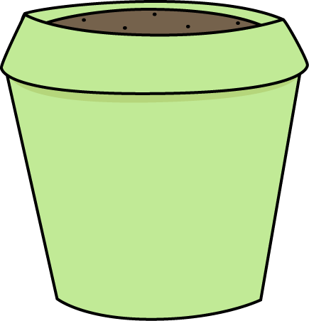 Empty Flower Pot Clipart