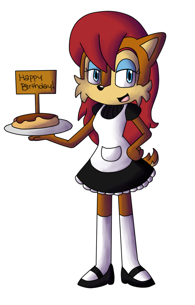 Happy Birthday from Sally the Maid