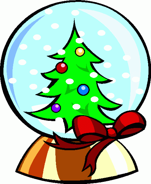 Snow globes clip art