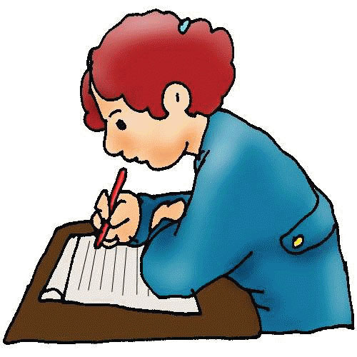 Students Writing Clipart | Free Download Clip Art | Free Clip Art ...