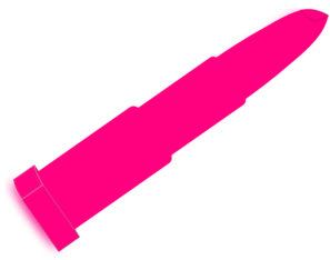 Pinker Lipstick Clip Art - vector clip art online ...