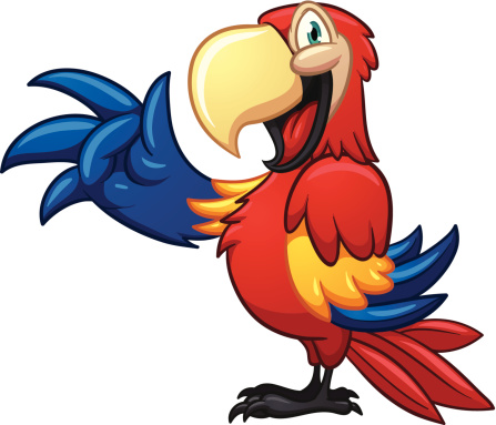 Macaw Parrot Clip Art, Vector Images & Illustrations