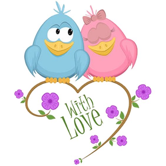 Love birds, Cartoon and Art