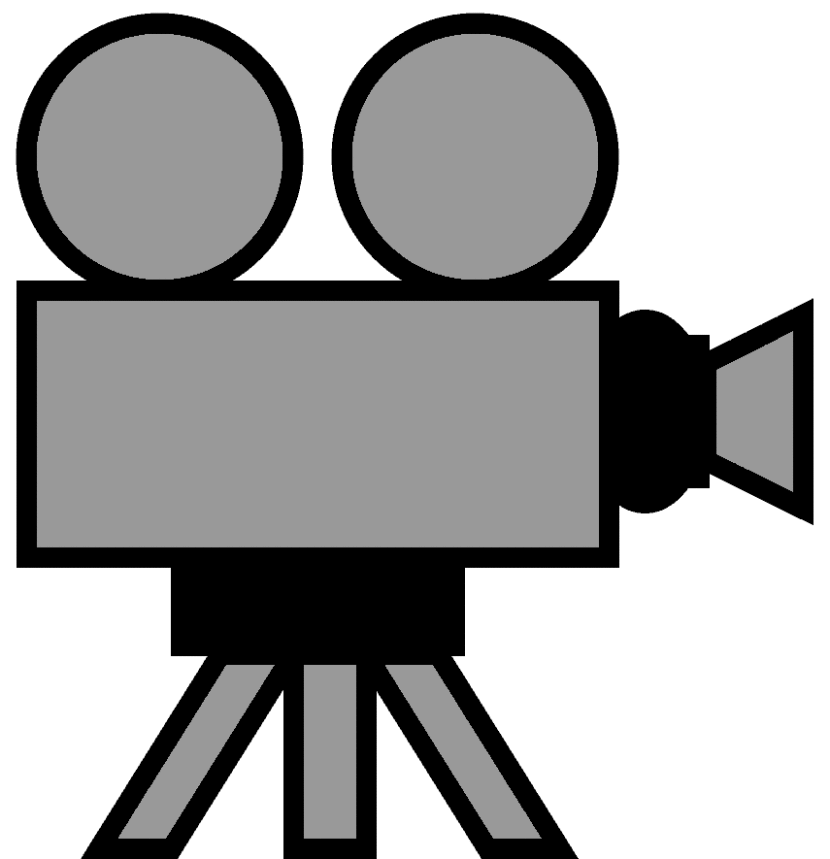 Clipart movie camera