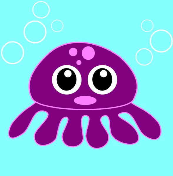 Cartoon Octopus Clipart