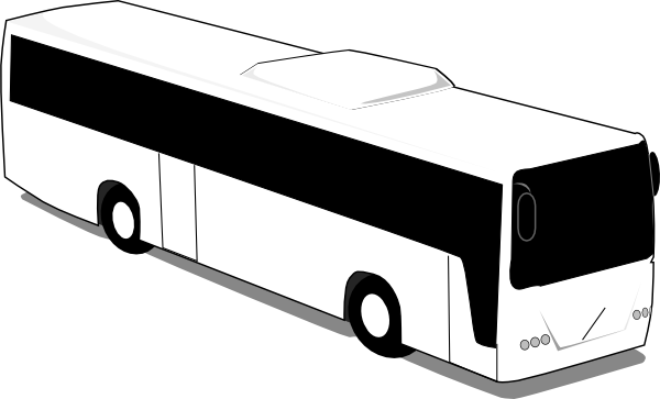 Bus Silhouette Clipart
