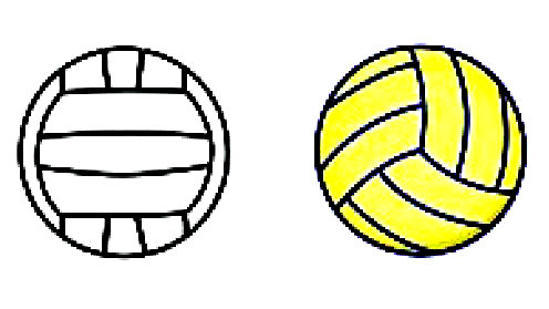 Cartoon Sports Balls
