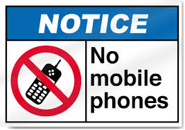 Safety Sign – Dubai – Notice No mobile Phones | Safety Signs ...