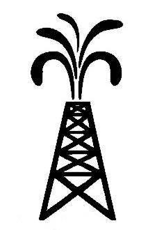 Clipart oil derrick