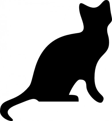 Silhouette Of Cat | Free Download Clip Art | Free Clip Art | on ...