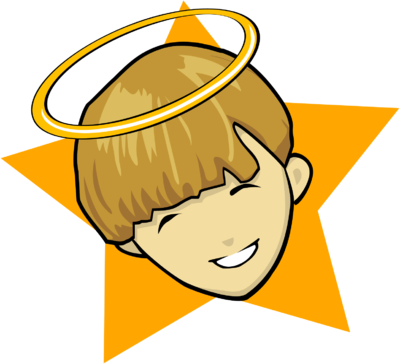 Boy With Halo Clipart