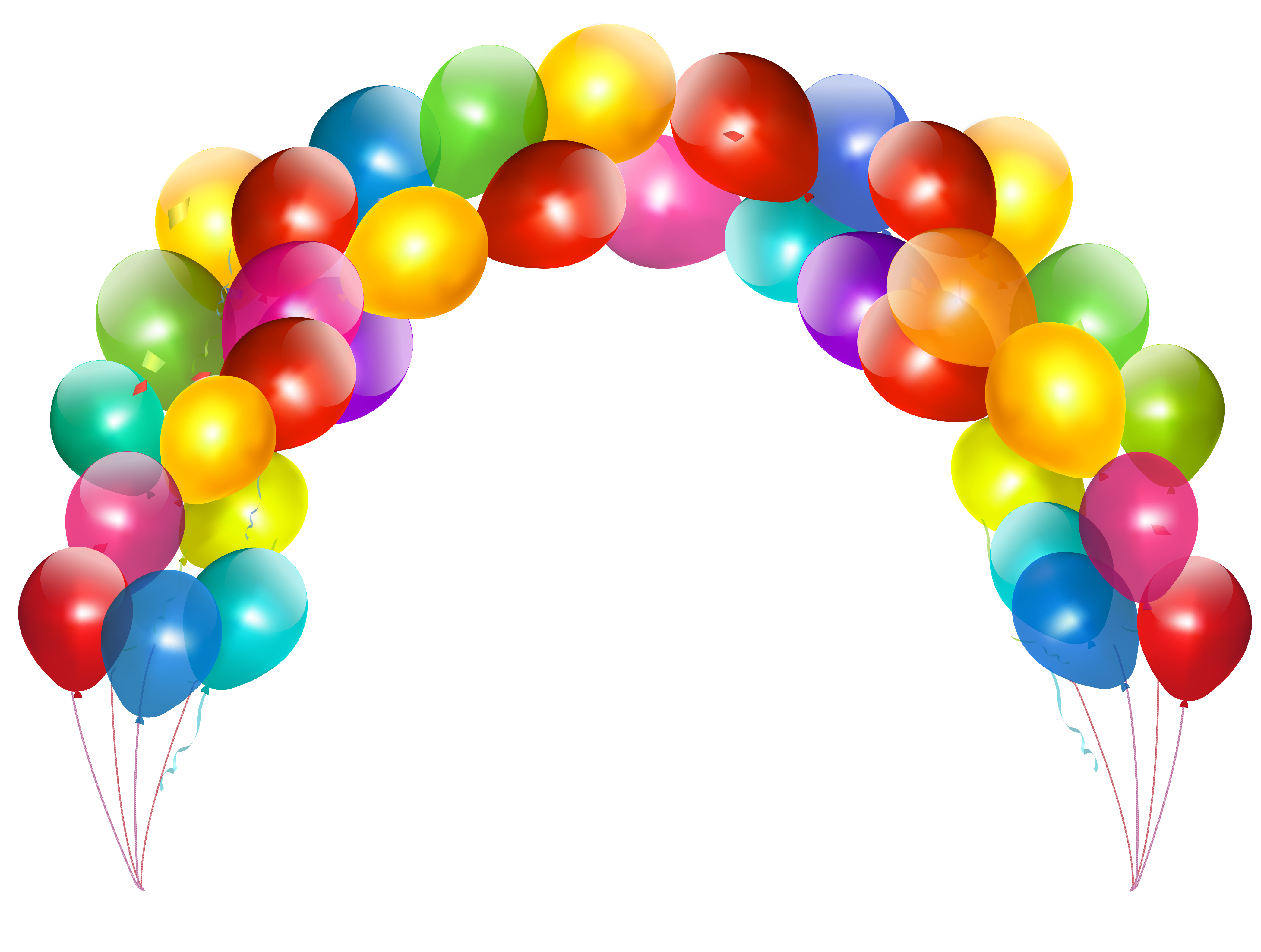 Balloon Background Clipart