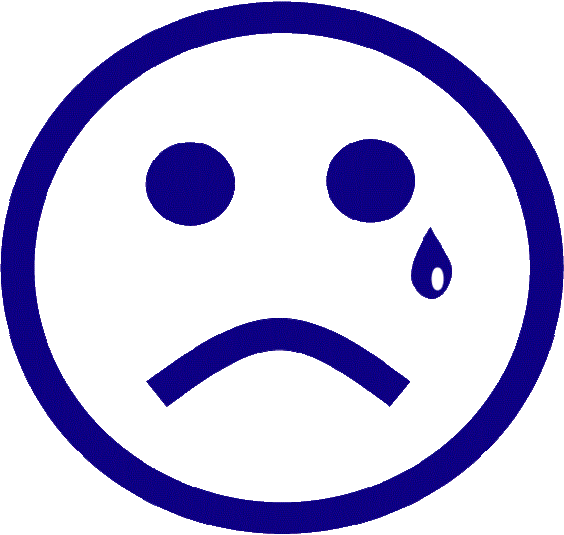 Sad Crying Face Clipart - Free to use Clip Art Resource