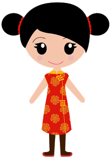 Asian People Clipart