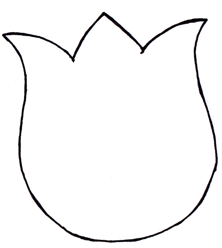 Free Printable Tulip Flower Template Free Printable Templates