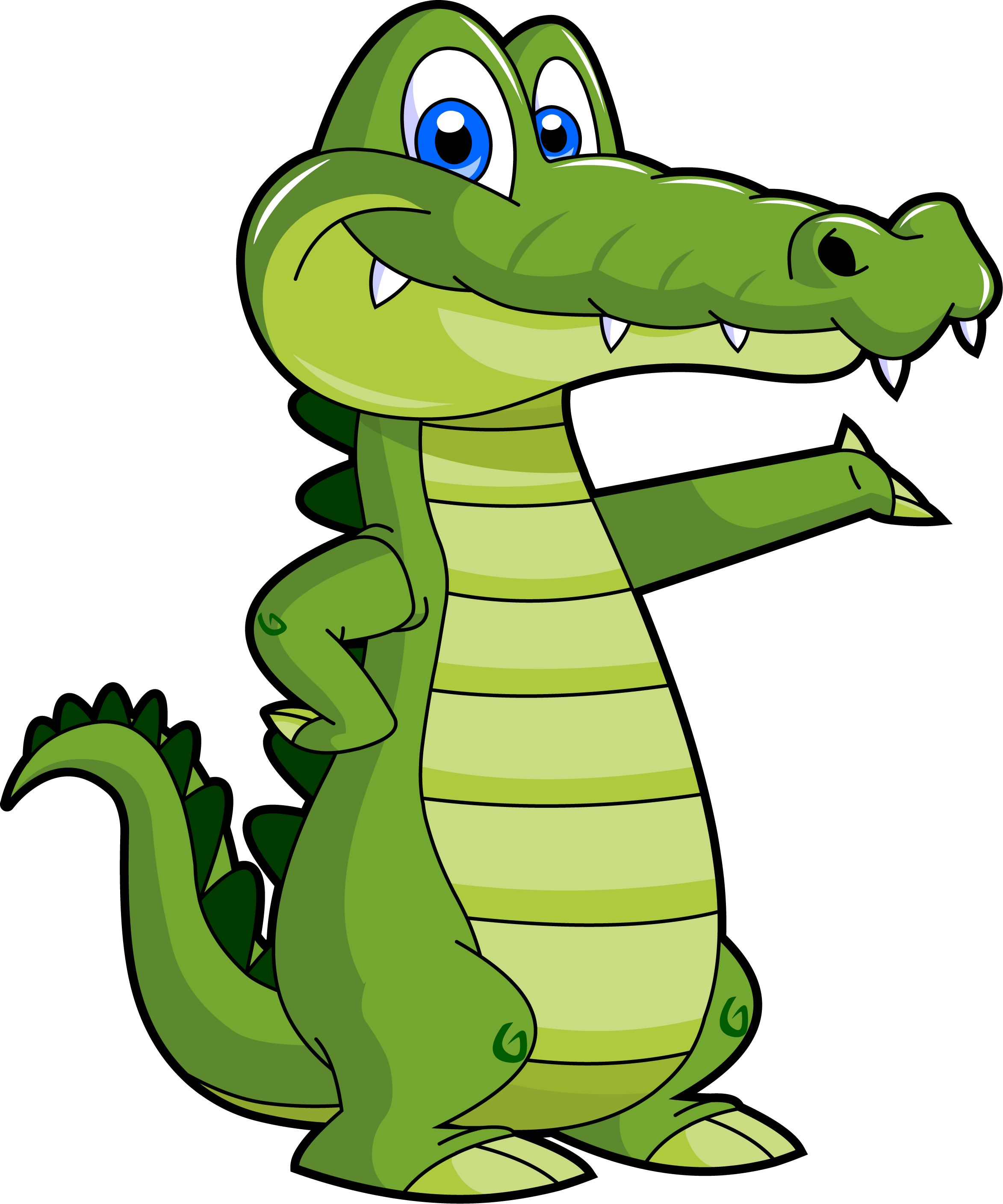 Alligator clipart black and white free clipart - Clipartix