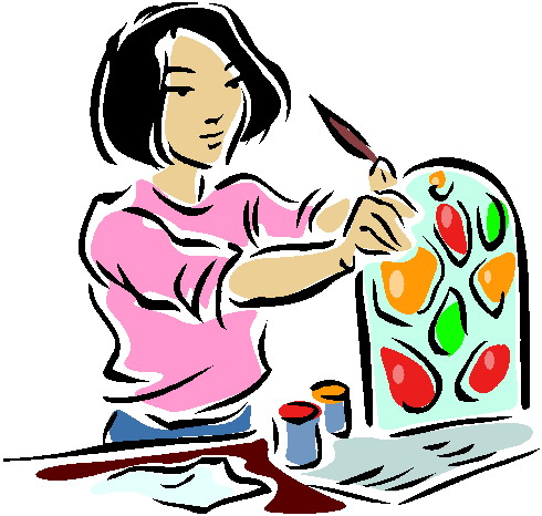 Art activity clipart