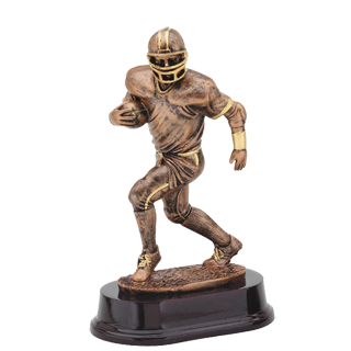 Football Bronze Running Back Trophy - 9" | Fantasy Football ...