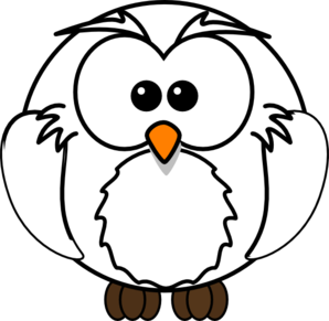Cute snowy owl clipart - ClipartFox