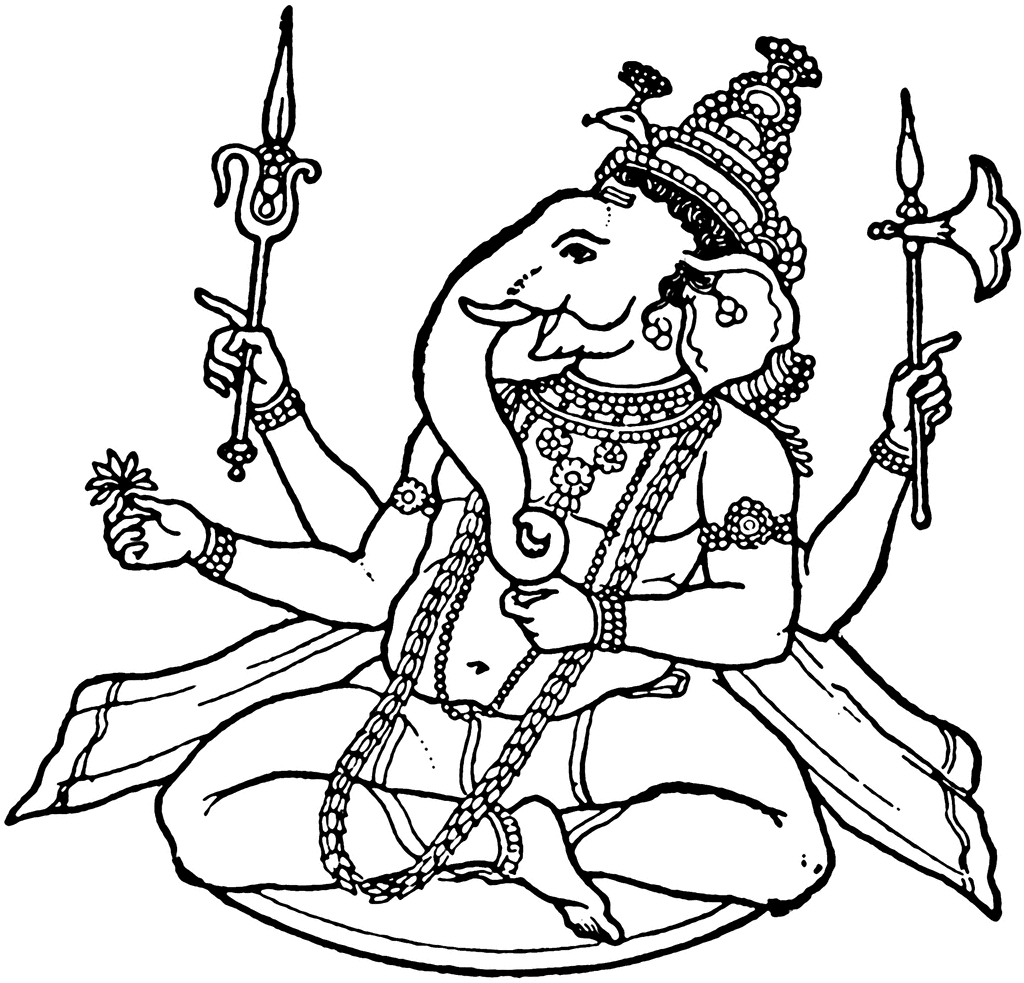 Ganpati bappa clipart