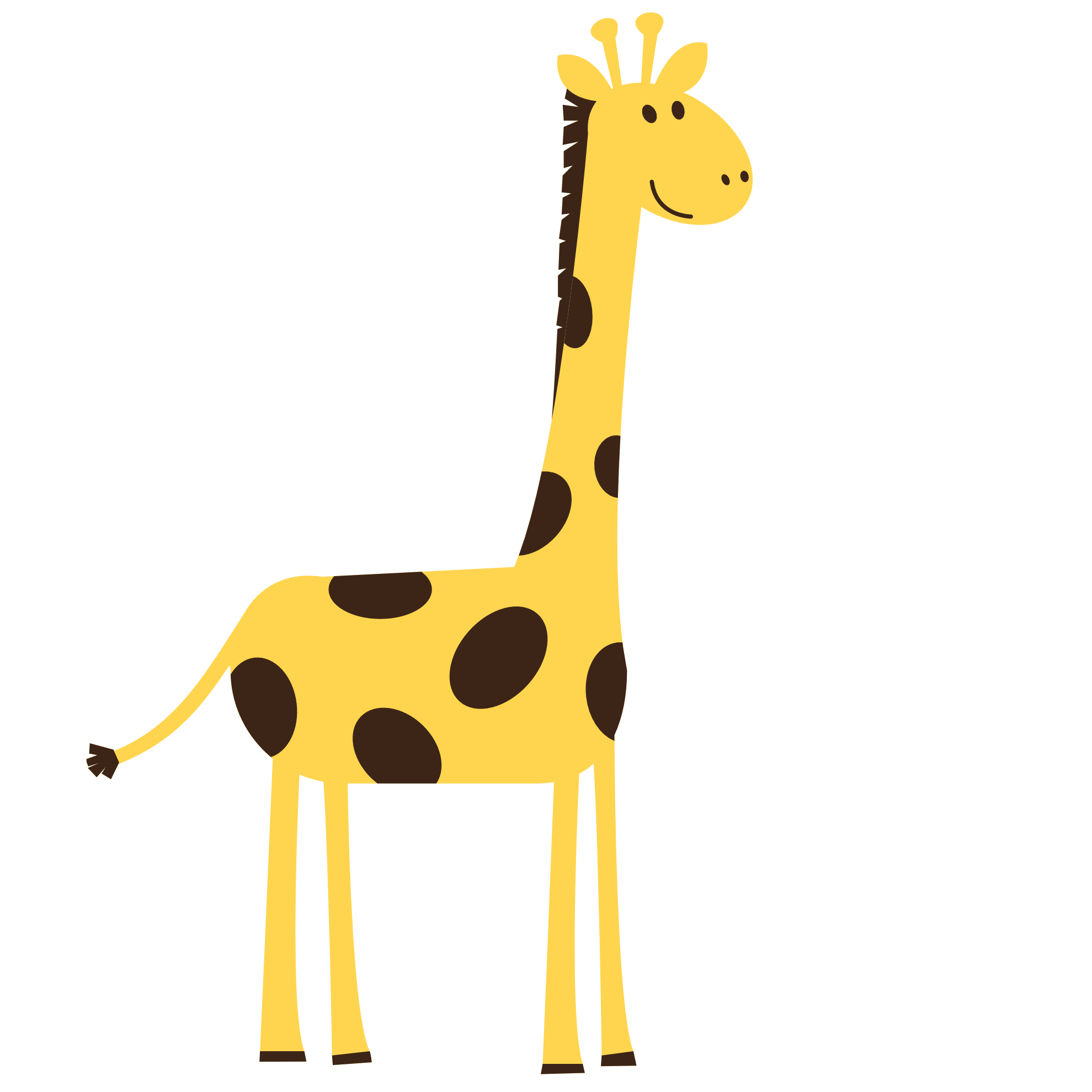 Clip art giraffe
