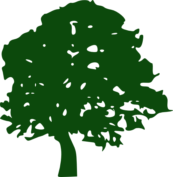 Oak Tree clip art - vector clip art online, royalty free & public ...