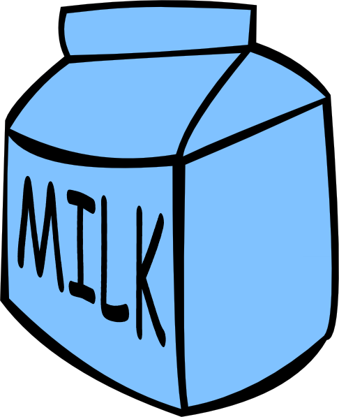 Milk Box Clipart