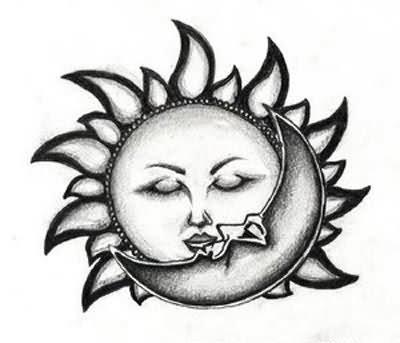 Sun Tattoo Images & Designs