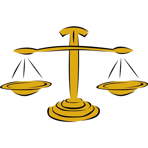 Clip Art Scales Of Justice