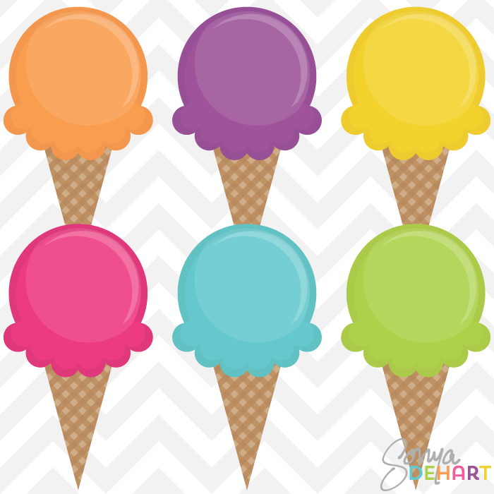 Snow Cone Clipart