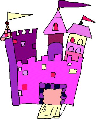 Fairy Princess Castle Clipart