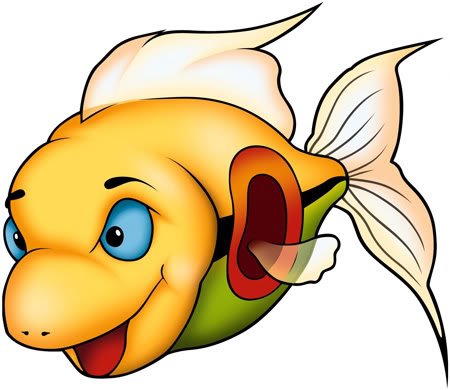 Cartoon Of A Fish | Free Download Clip Art | Free Clip Art | on ...