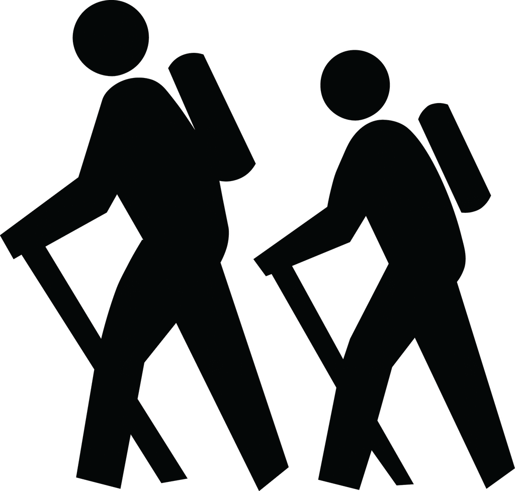 Hiking Man Clipart